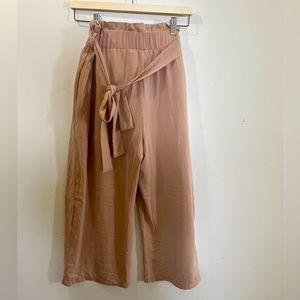 Naked Zebra Paperbag Waist Pants